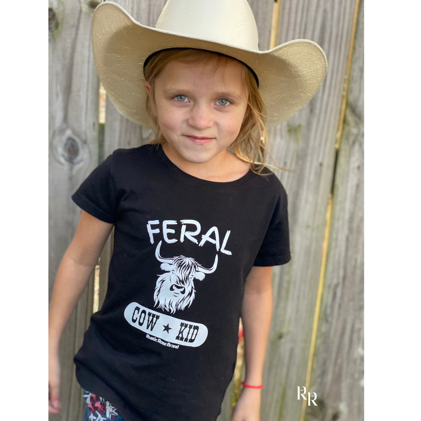 Feral Cow Kid Youth Tee
