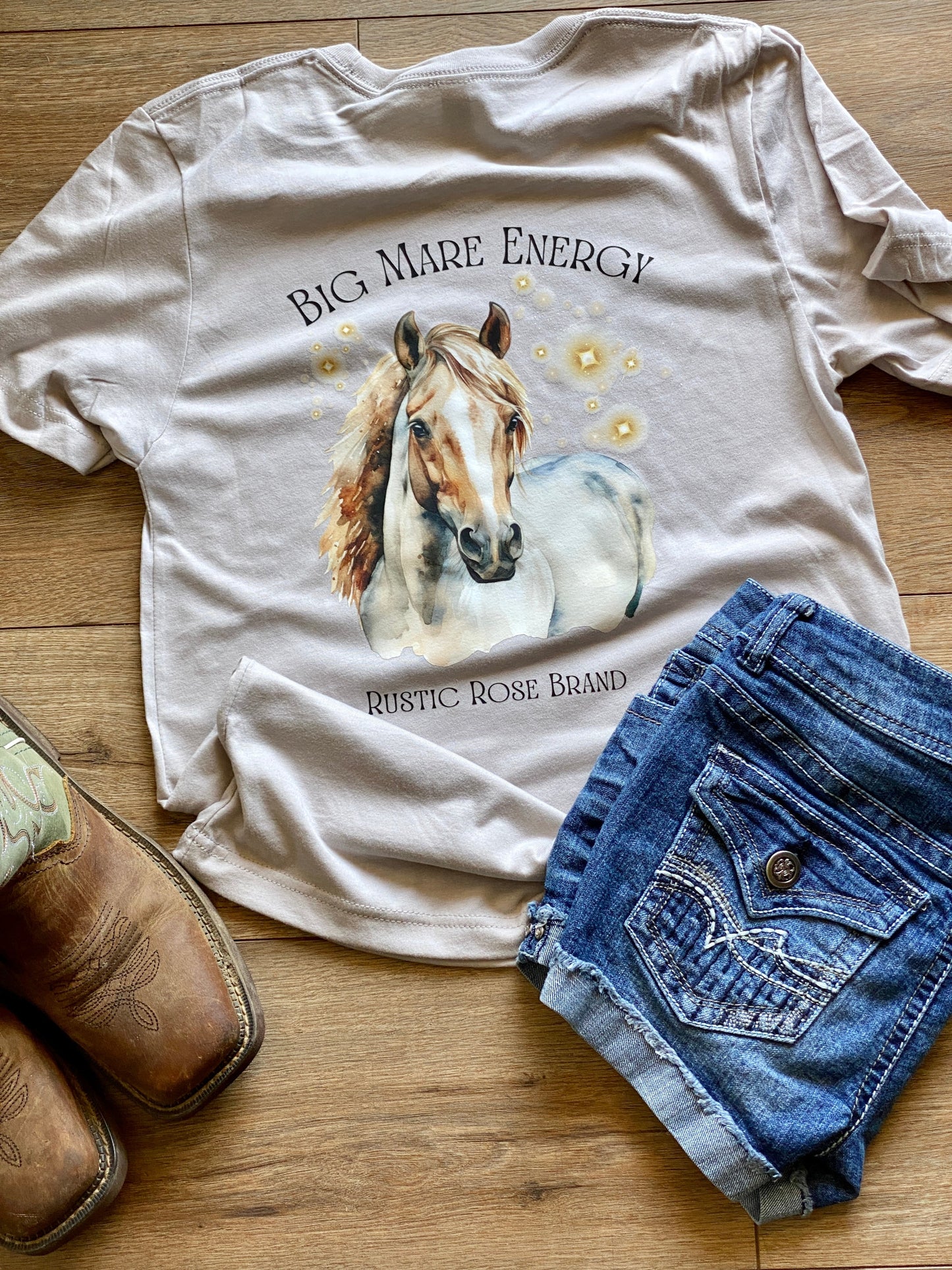 Big Mare Energy Tee – Western Graphic Shirt | Rustic Rose Brand