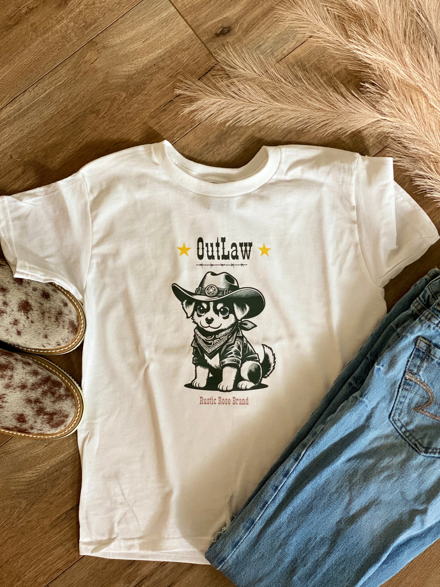Outlaw Puppy Youth Tee