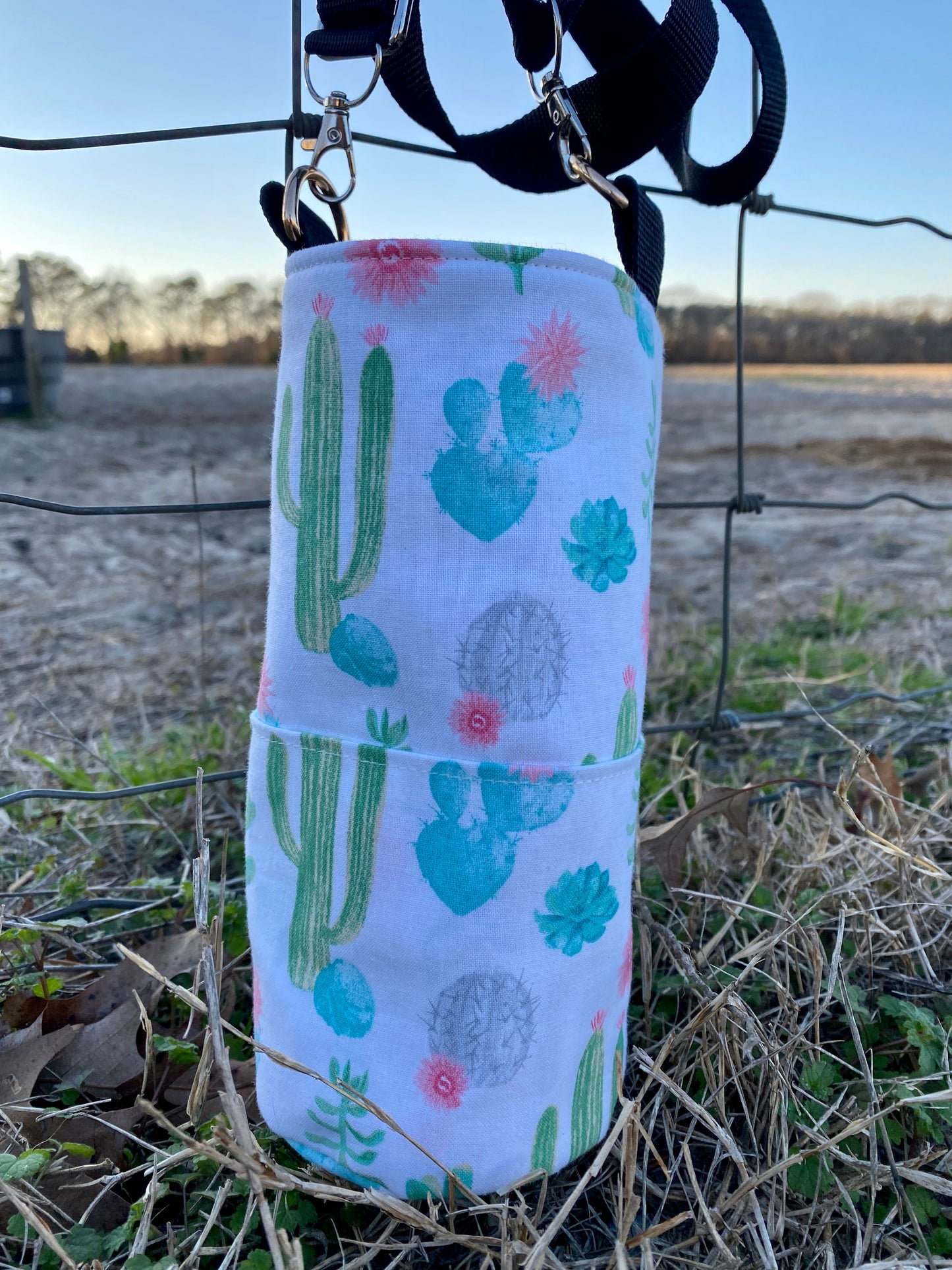 Cactus Water Bottle Crossbody Bag