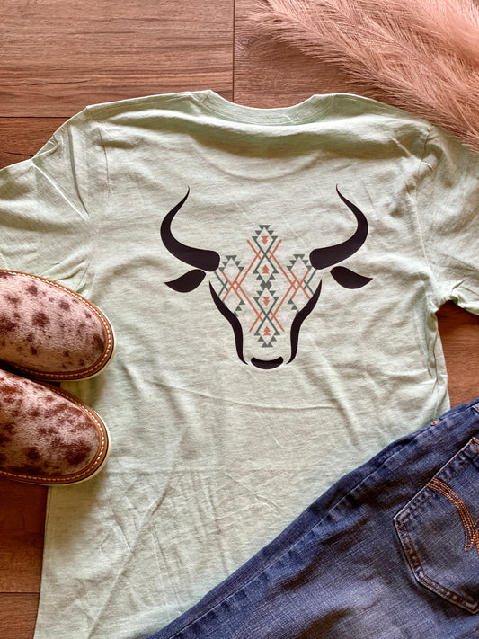 Aztec Bull Tee