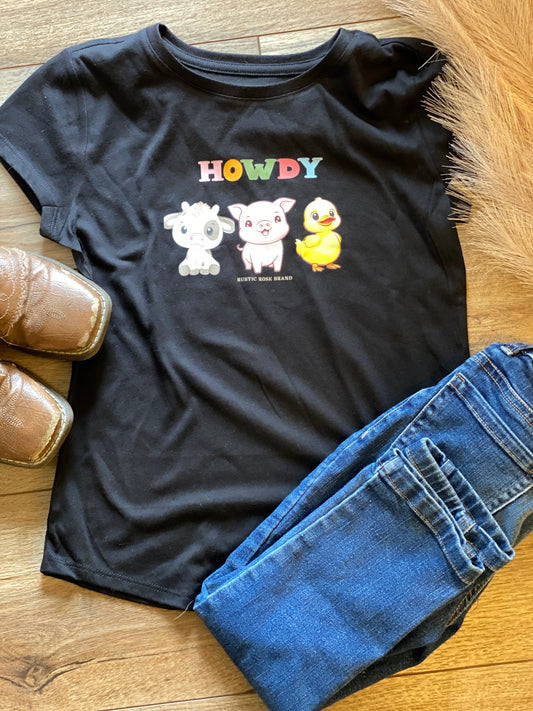 Howdy Trio Youth Tee