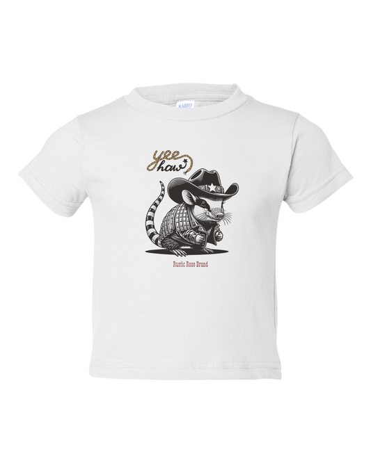 Yee Haw Armadillo Youth Tee