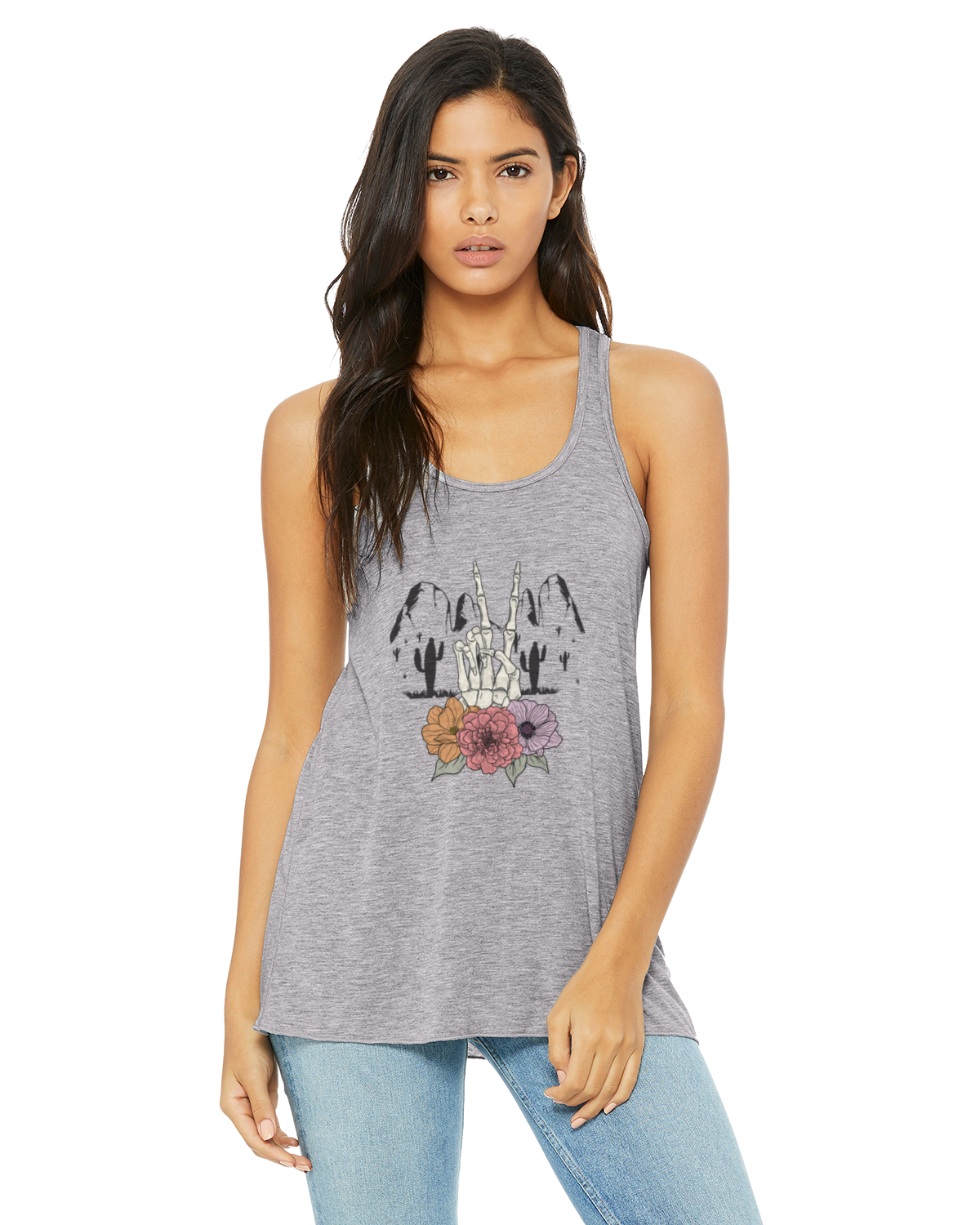 Peace and Flowers Tank